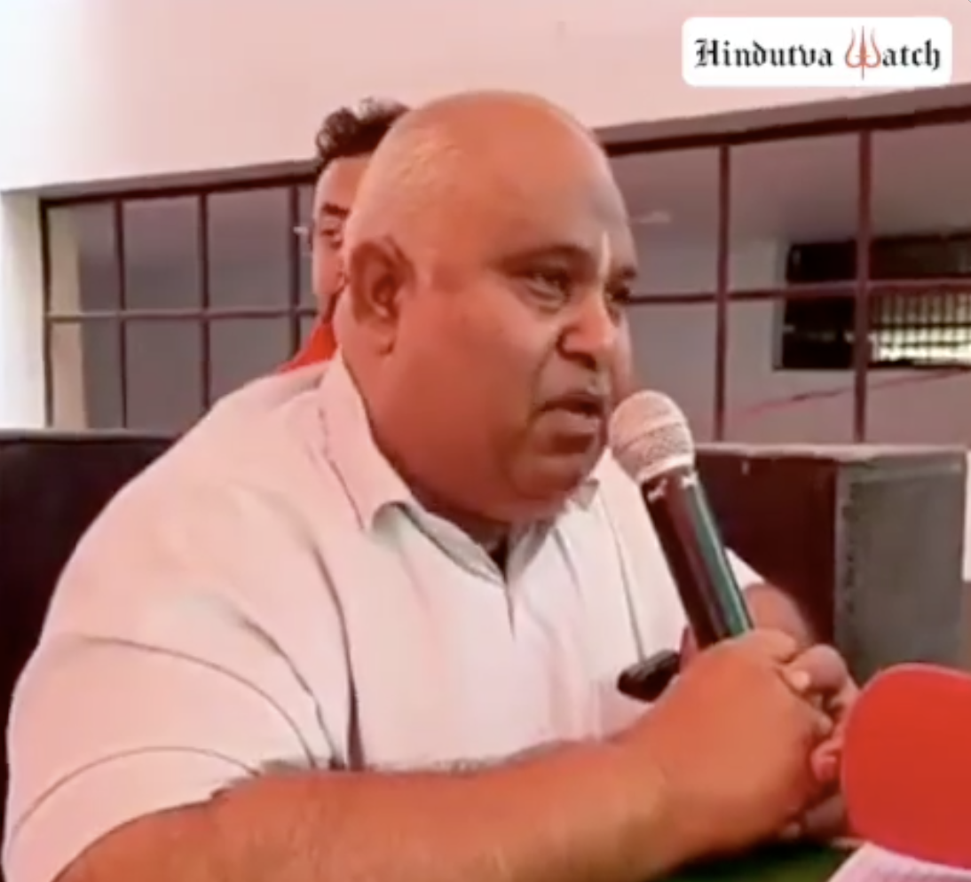 At an event organized by BJP, cow vigilante Bittu Bajrangi peddles anti-Muslim conspiracy theories