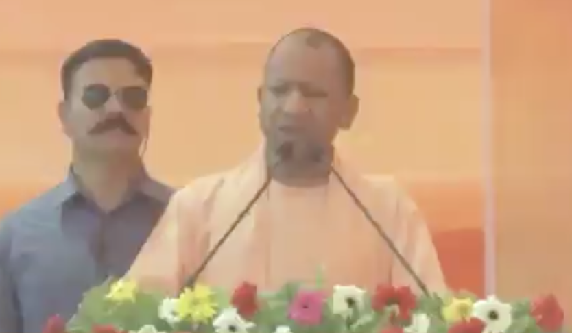 UP Chief Minister Yogi Adityanath delivers communal speech in Jaunpur