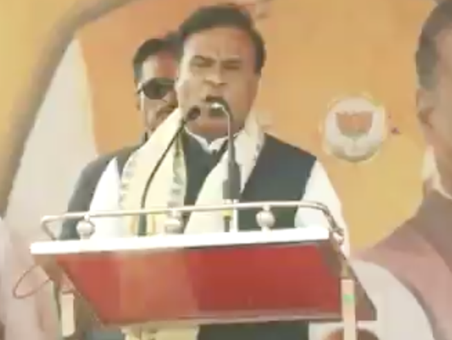BJP leader and Assam Chief Minister Himanta Biswa Sarma delivers hate speech in Bokaro