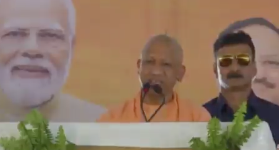 UP Chief Minister Yogi Adityanath delivers fear speech in Bansgaon