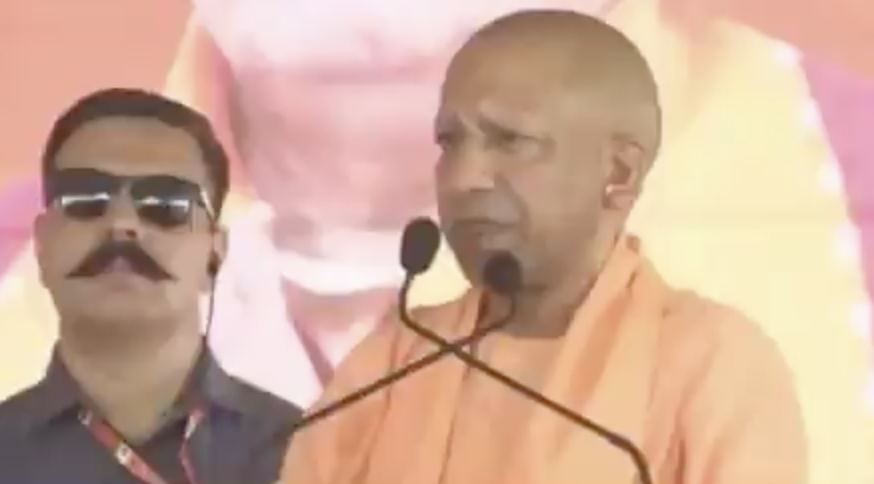 UP Chief Minister Yogi Adityanath delivers communal speech in Chandauli