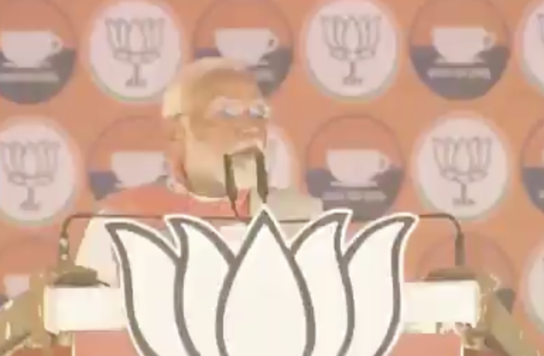PM Modi delivers fear speech in Mirzapur