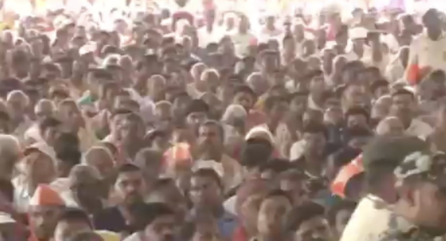 Home Minister Amit Shah delivers fear speech in Karakat