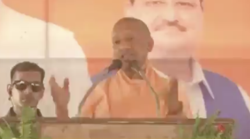 UP Chief Minister Yogi Adityanath delivers communal speech in Gzorakhpur