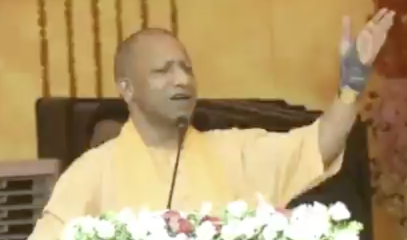 UP Chief Minister Yogi Adityanath delivers communal speech in Patna