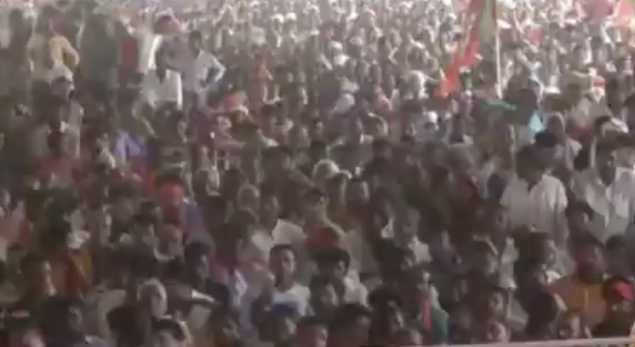 UP Chief Minister Yogi Adityanath delivers communal speech in Gorakhpur