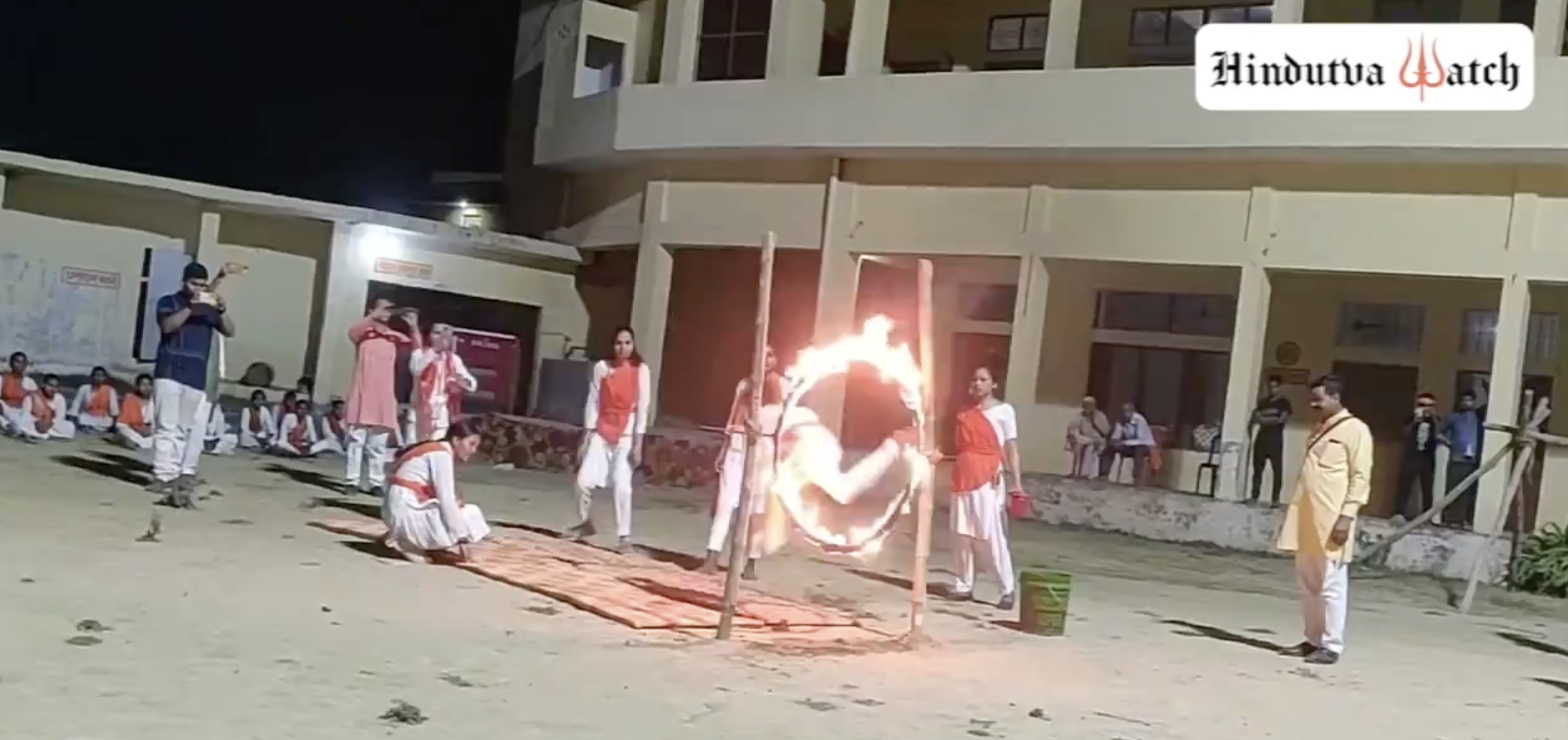 Durga Vahini organize training for its members in Barabanki