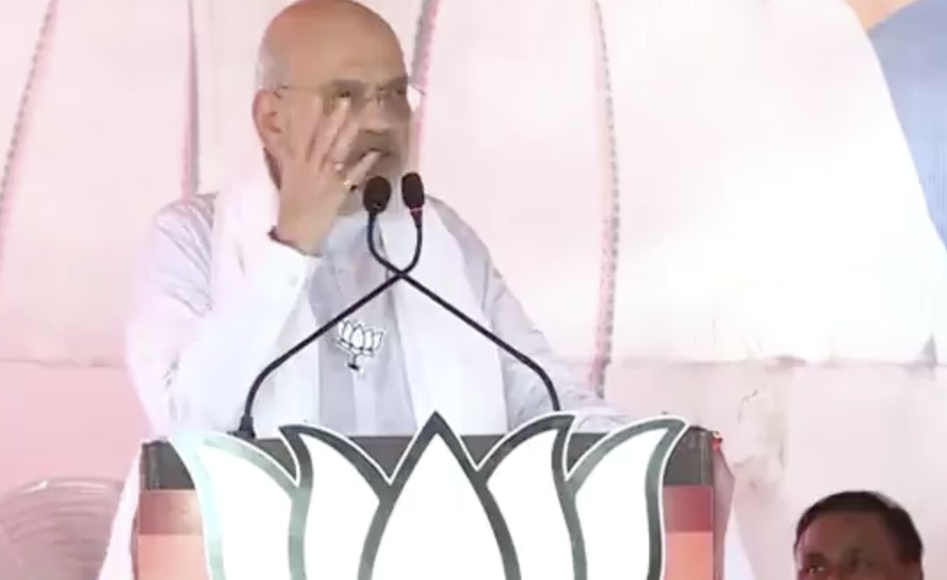 Home Minister Amit Shah delivers fear speech in Deoria