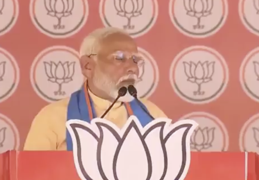 PM Modi delivers fear speech in Hoshiarpur