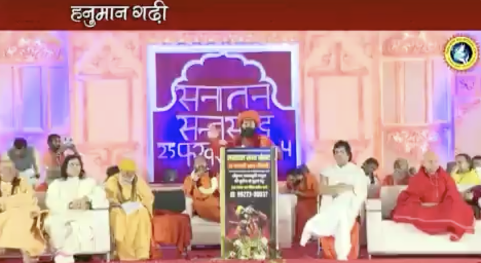 Religious preachers delivers communal speech in Delhi