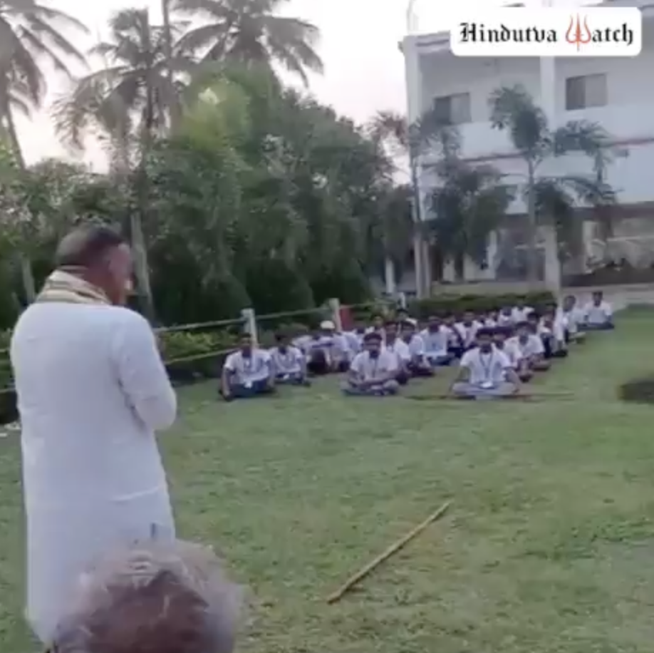 Antarrashtriya Hindu Parishad leader Manoj Kumar delivers inflammatory speech targeting Muslims in Begusarai