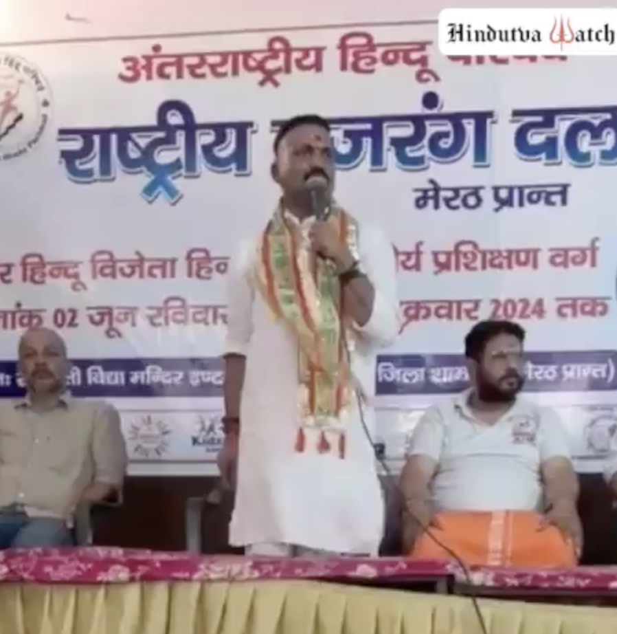 Antarrashtriya Hindu Parishad delivers dehumanizing and dangerous speech against Muslims in Shamli