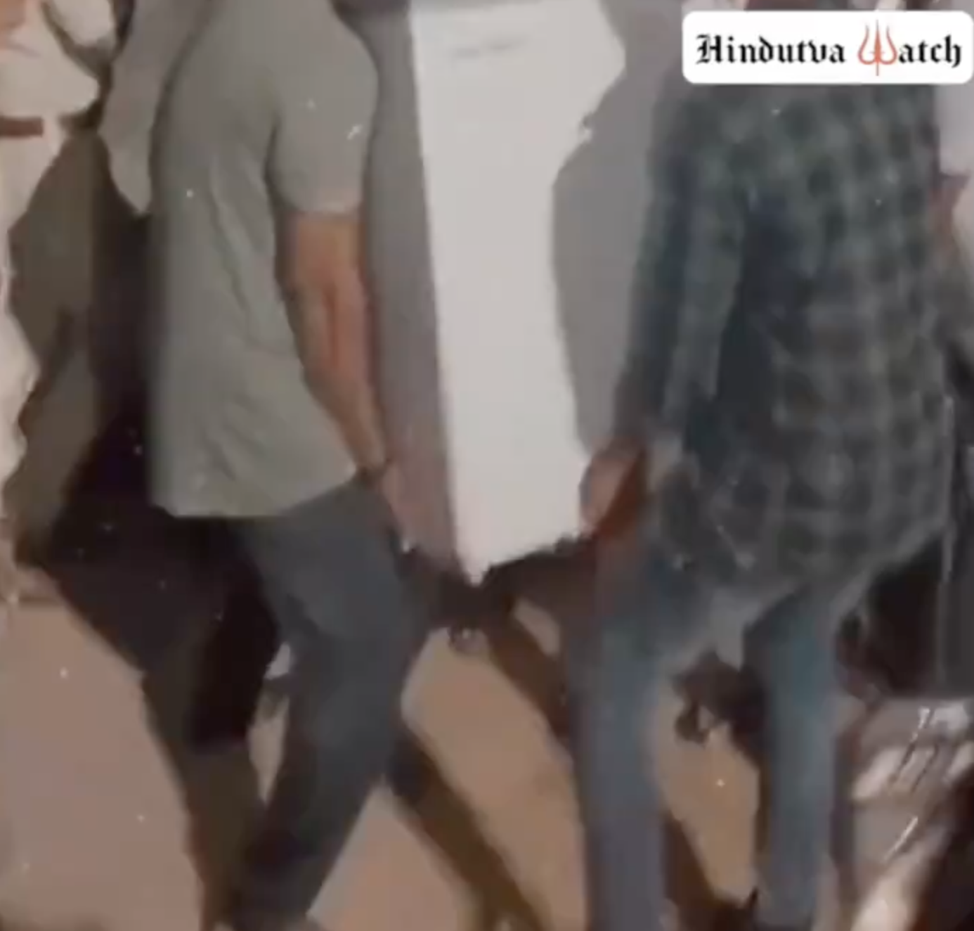 Cow vigilantes entered a house, seized all the meat and took away the fridge over suspicion of storing beef in Khorda