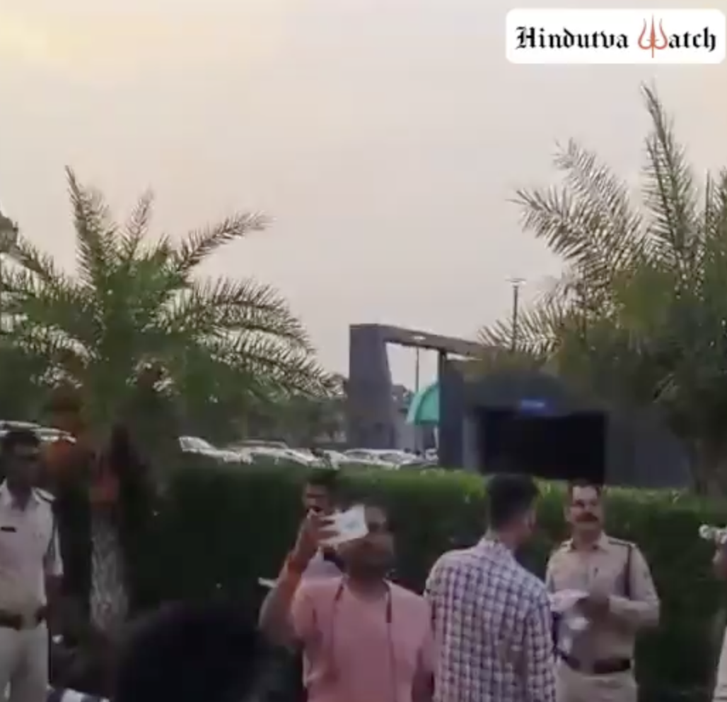 Bajrang Dal members conduct raid at Essentia Luxury Hotel over alleged beef sale