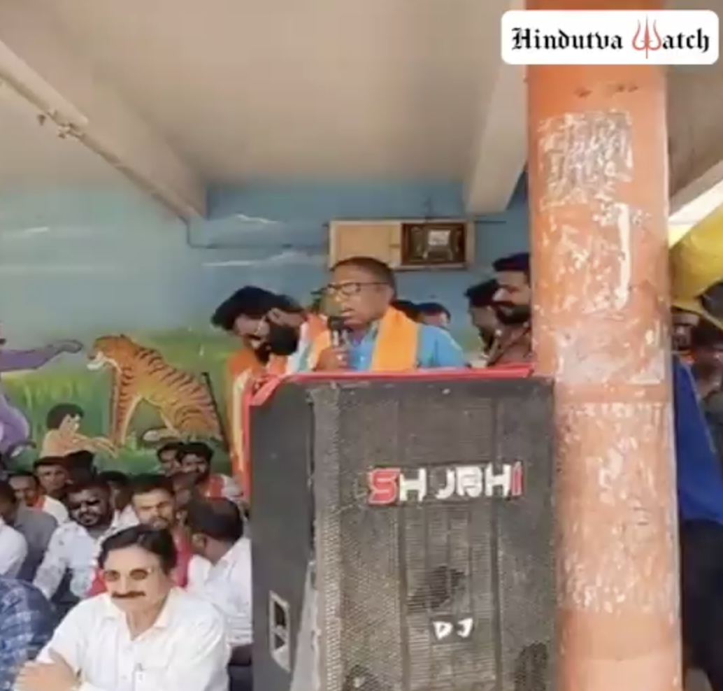 Vishwa Hindu Parishad-Bajrang Dal delivers hate speech against non-Hindus in Seoni