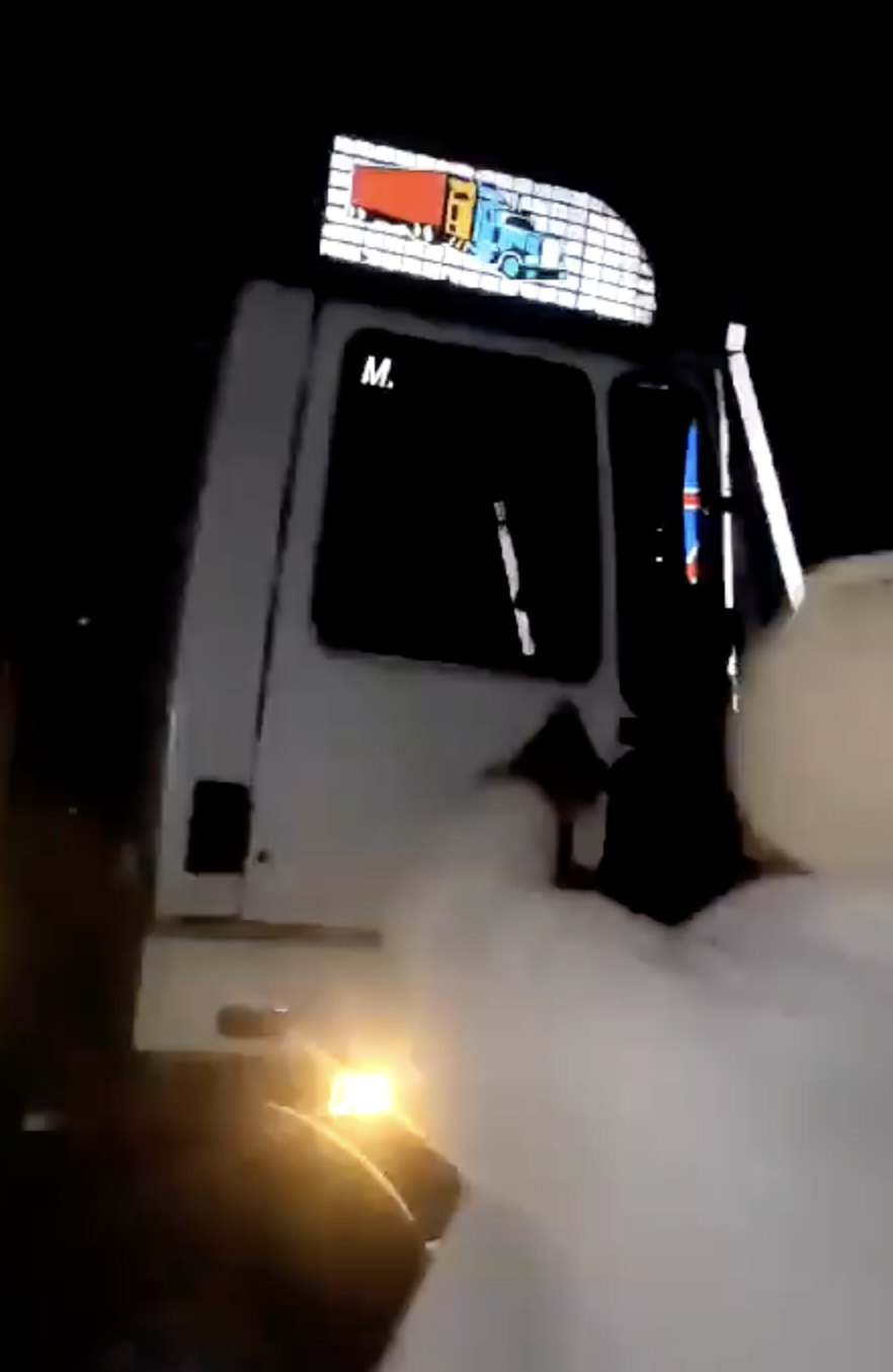 Locals harassed and assaulted a truck driver over transporting cattle in Manali