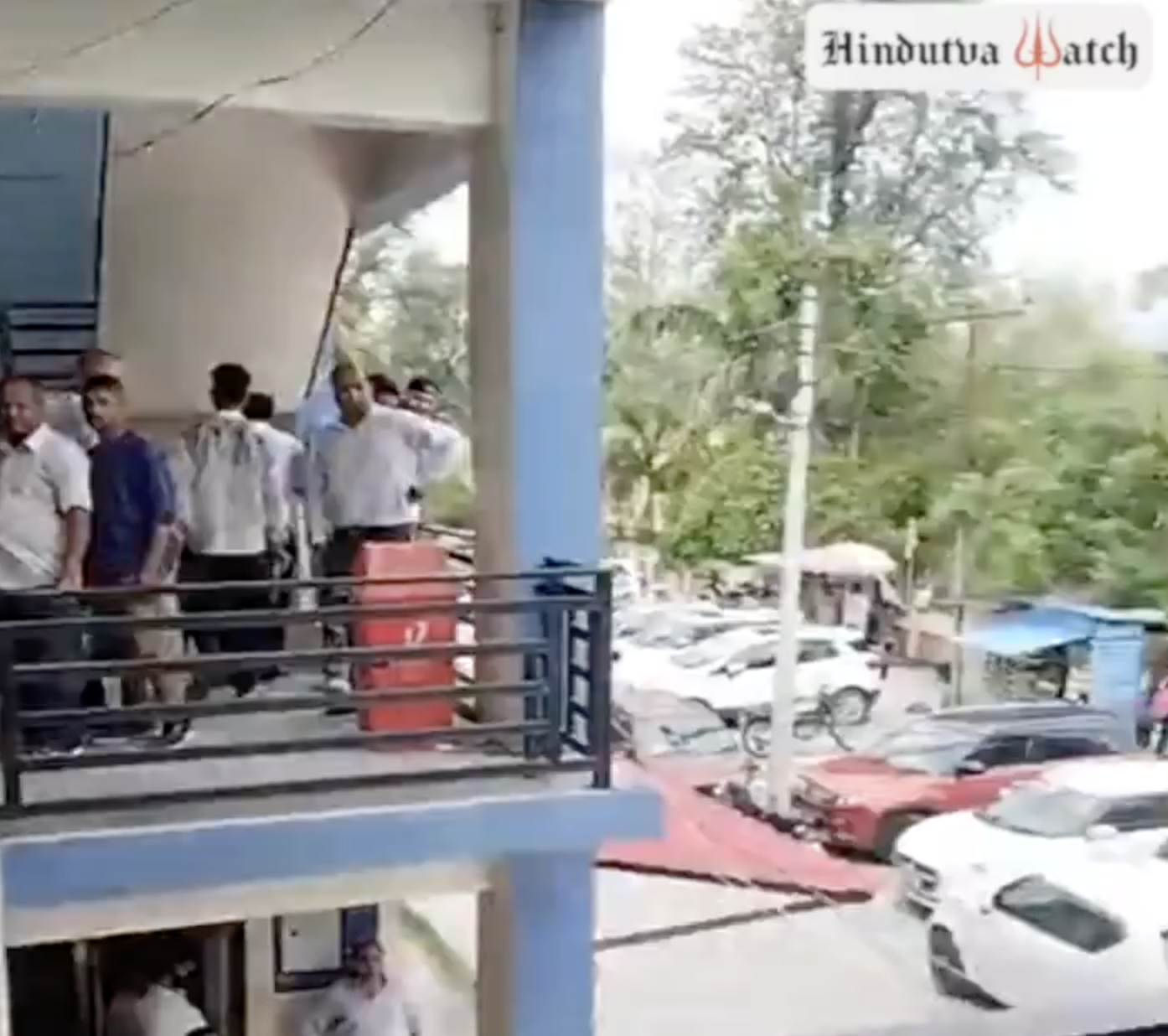 Members of Hindu far right groups organised protest against Muslim lawyer for representing interfaith couples