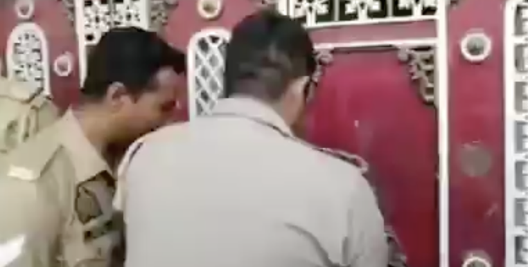 Police confiscates property of a Muslim man over allegations of involvement in cattle smuggling