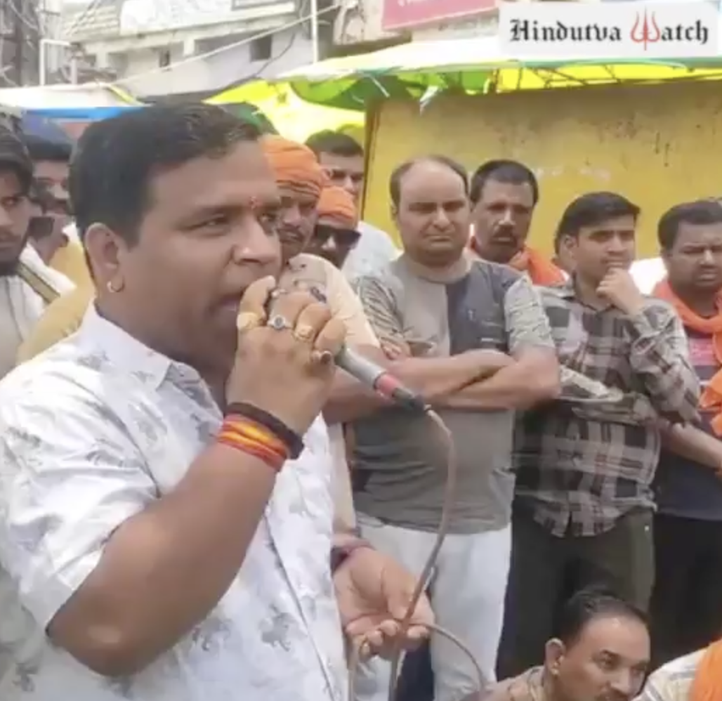 Vishwa Hindu Parishad-Bajrang Dal leader delivers dangerous speech with threats of violence