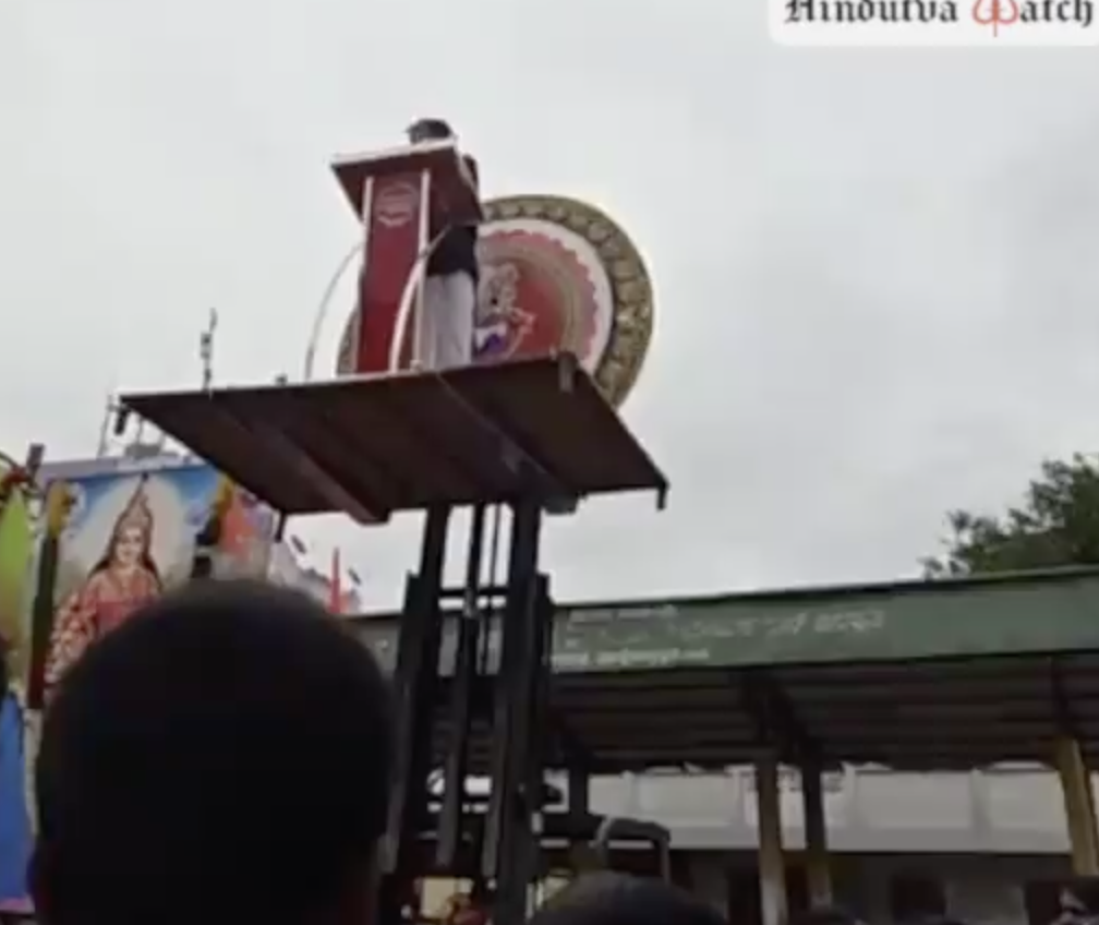 At Bajrang Dal event, a far-right speaker delivered inflammatory speech targeting Muslims in Dodabalapur