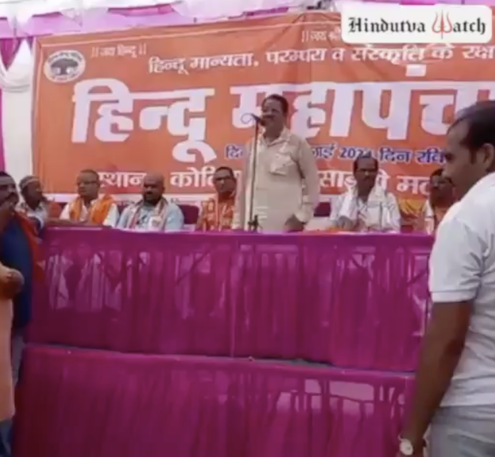 Vishwa Hindu Parishad-Bajrang Dal leader threatens violent removal of an under construction mosque in Malwa