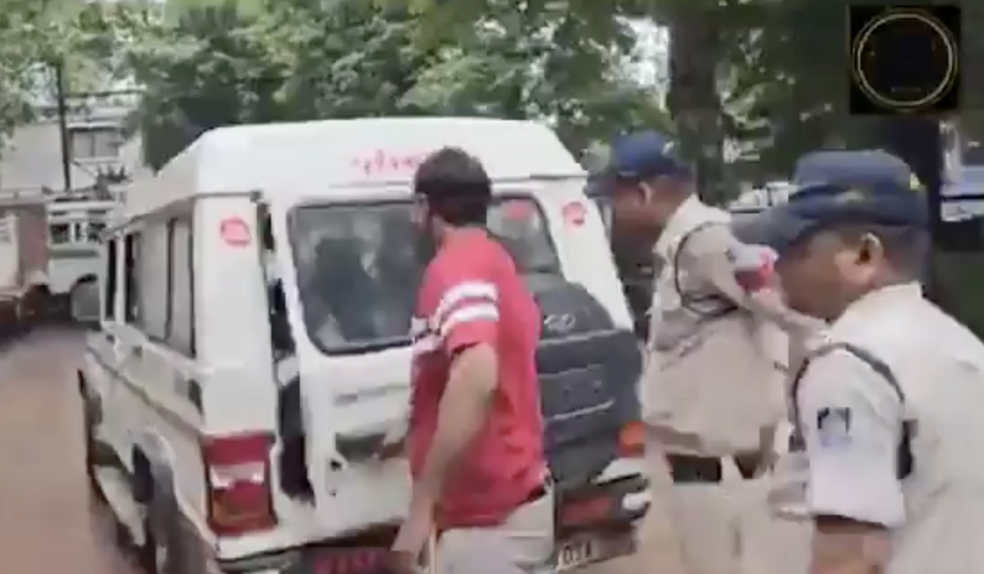 Four Muslim youths re-arrested for waving Palestine flag during Muharram procession over Bajrang Dal complaint