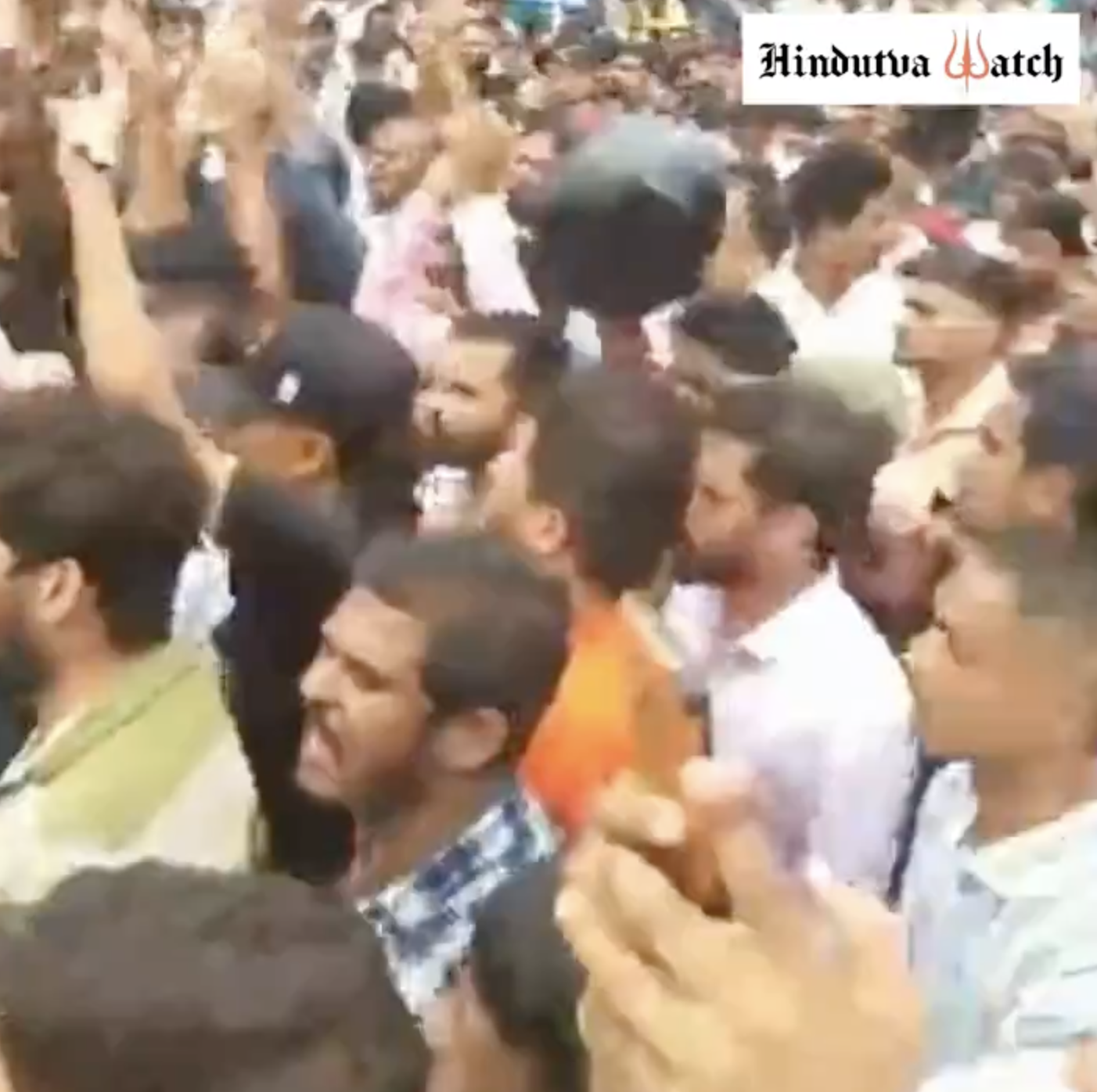 Vishwa Hindu Parishad-Bajrang Dal protest features anti-Muslim slogans