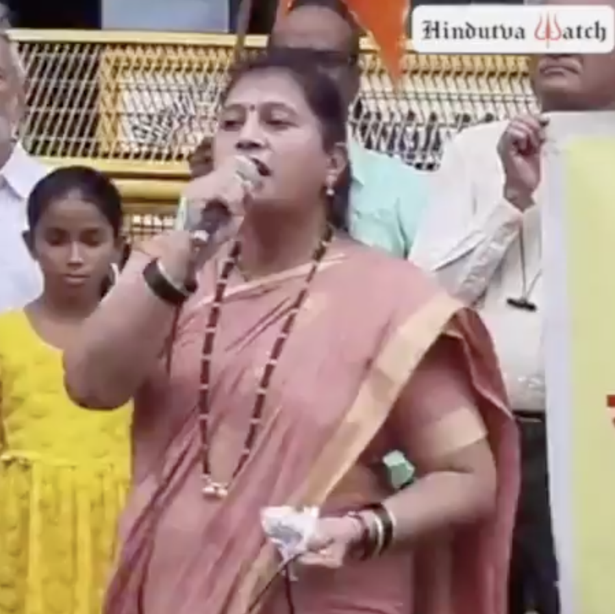 Hindu Janajagruti Samiti protest features dangerous speech
