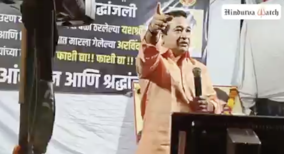 BJP legislator Nitesh Rane delivers dangerous anti-Muslim speech; Promoted conspiracy theories of “love jihad and land jihad”