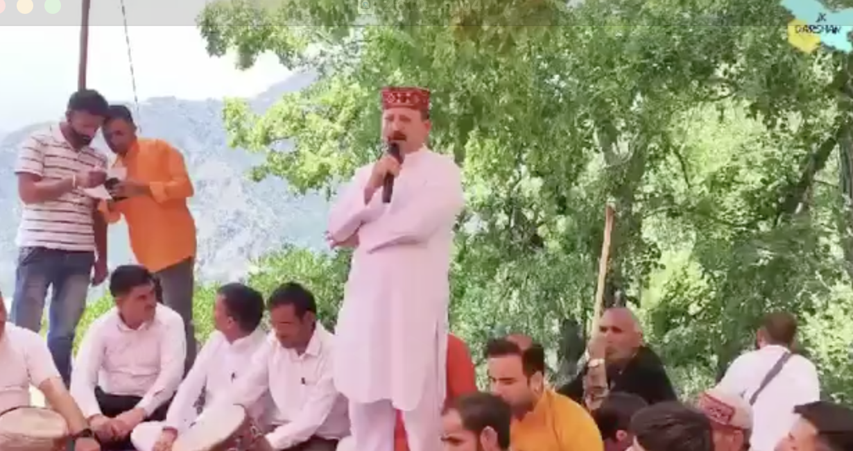 BJP leader delivers hate speech in J&K’s Doda