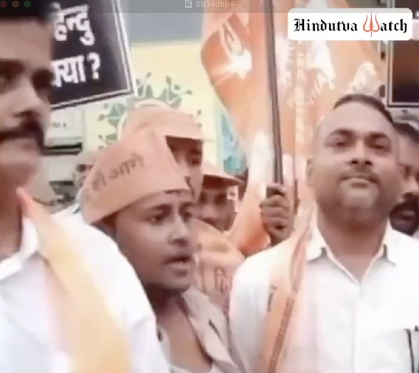 Participants at the Antarrashtriya Hindu Parishad rally issued open calls for gruesome violence in Navi Mumbai