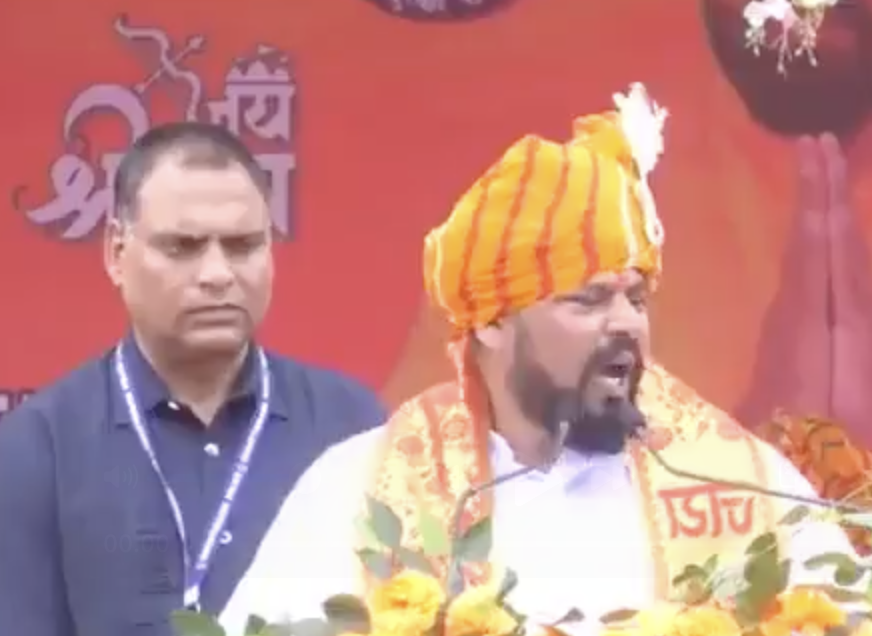 BJP leader T Raja Singh delivers dangerous speech against Muslims in Surajpur