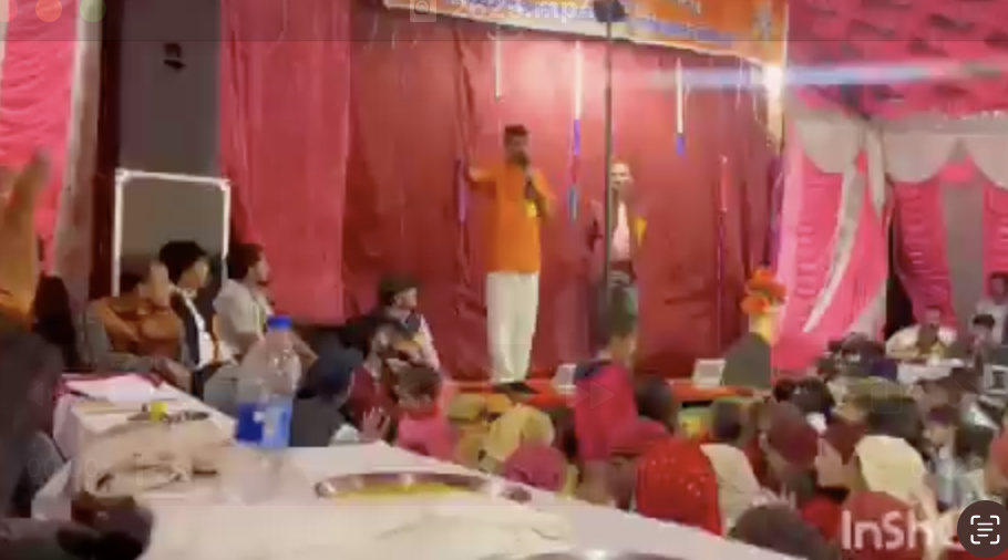 Rakesh Uttarakhandi of Rudrasena Devbhoomi Uttarakhand delivers hate speech