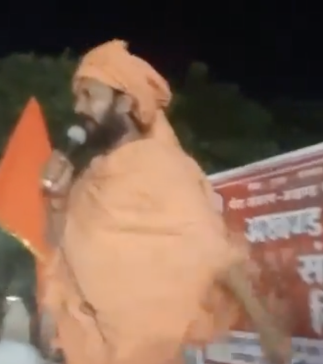 Religious peacher gloats about violence committed against Muslims in Godarpura