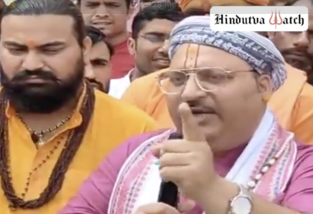 Hindu far-right leaders delivers dangerous speech featuring calls to economic boycott, arms and violence against Muslims in Sikar