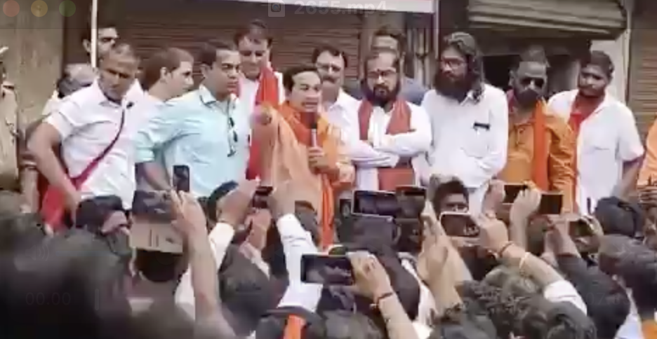 BJP leader Nitesh Rane delivers dangerous speech in Thane