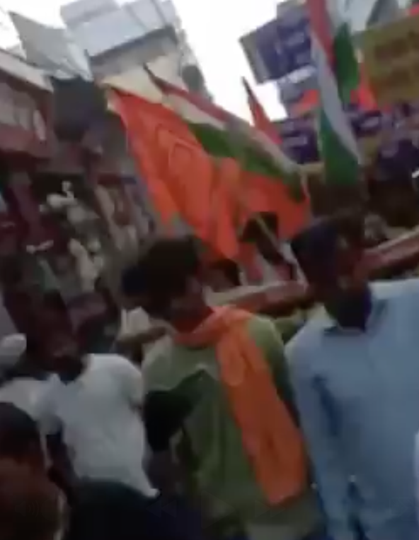 Hindu Jagran Manch Akrosh Morcha features hateful slogans in Arrah