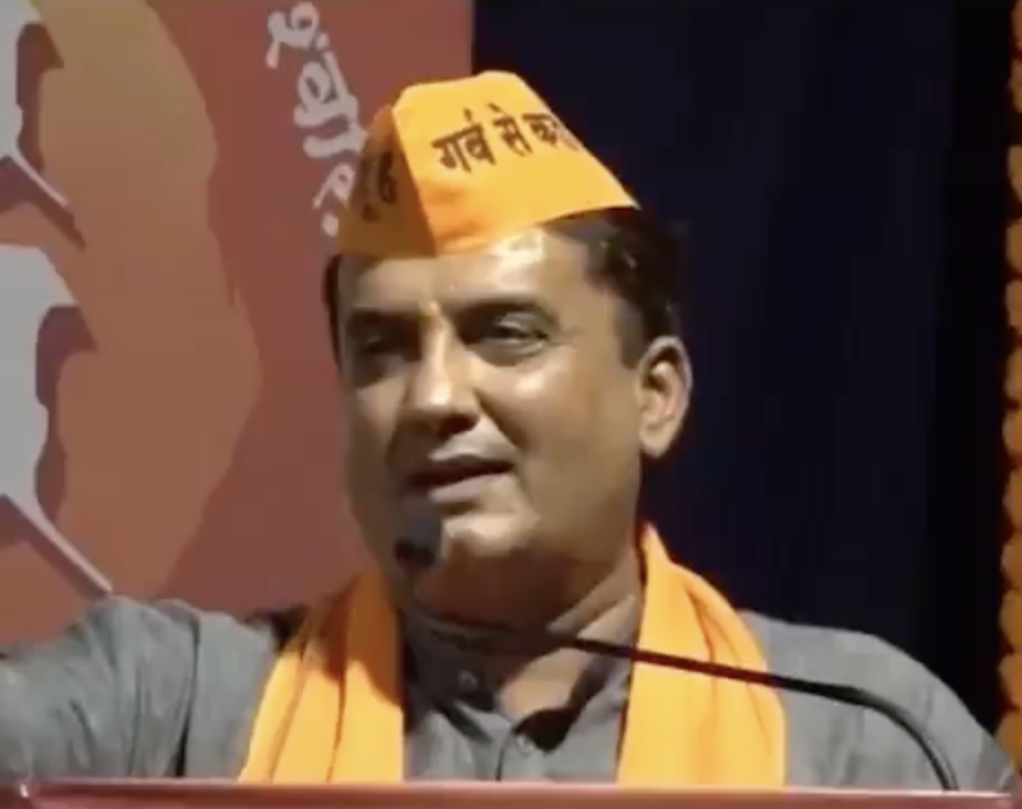 Rajya Sabha member promotes anti-Muslim conspiracy of love jihad