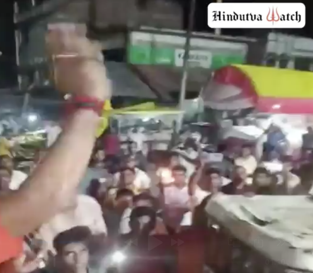 Far-right leader delivers dangerous speech against Muslims in Barabanki