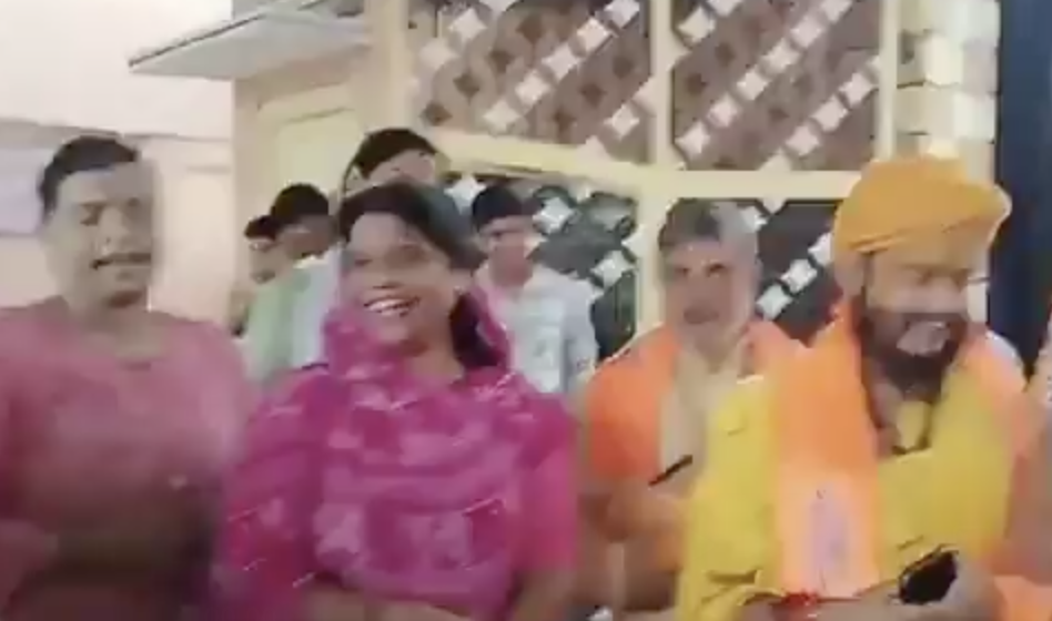 Anti-Muslim slogans chanted at a protest rally in Churu