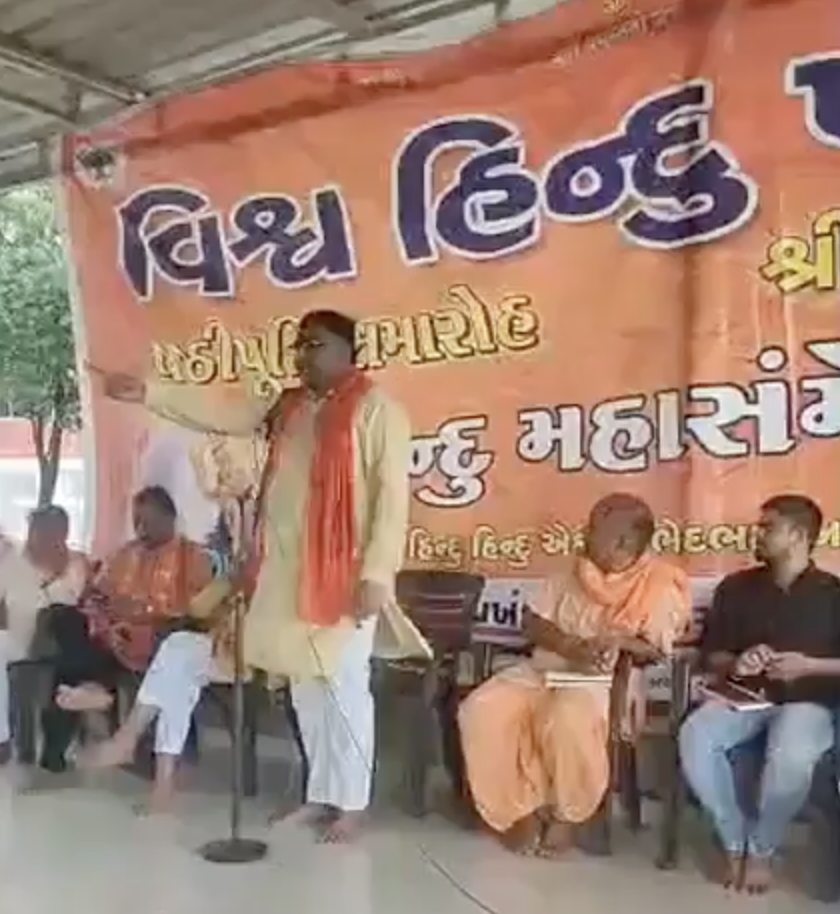 Far-right leader delivers anti-Muslim and anti-Christian hate speech