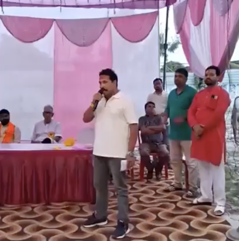 Vishwa Hindu Parishad leader delivers hate speech demonizing Muslims and Christians in Kanpur