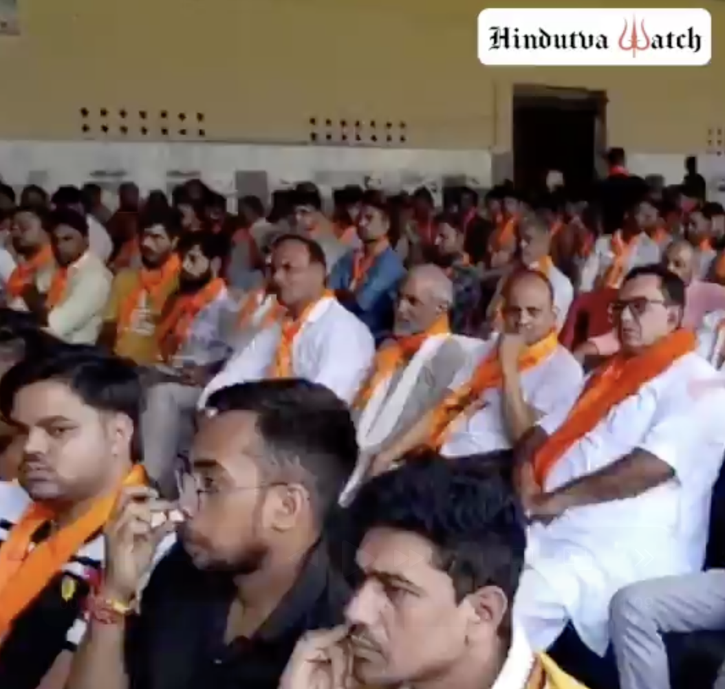 At Vishwa Hindu Parishad event, a far-right leader gives call to arms and advocates violence