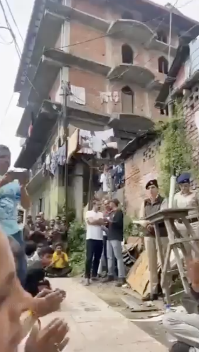 Locals held a rally demanding the closure and demolition of an under-construction mosque in Shimla