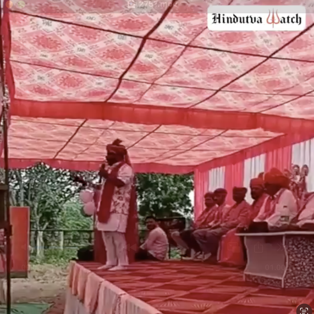 Vishwa Hindu Parishad-Bajrang Dal leader promotes fear and hate towards Muslims in Jodhpur