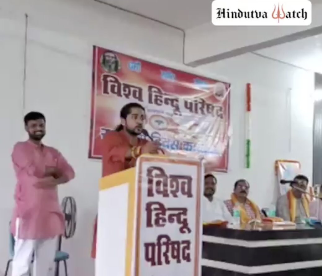 Far-right poet delivers dangerous speech with calls to prepare for a war while advocating use of brutal violence