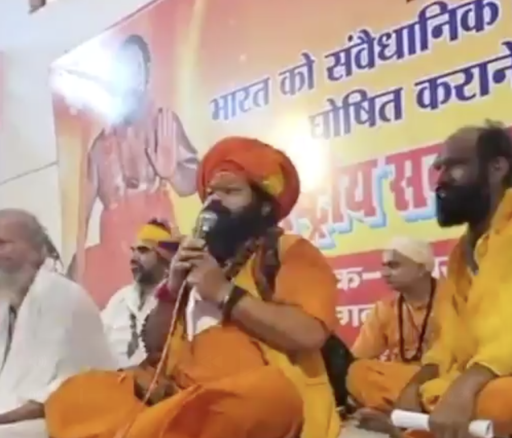 Religious preacher Raju Das promotes hate and fear towards Muslims and Christians in Ayodhya