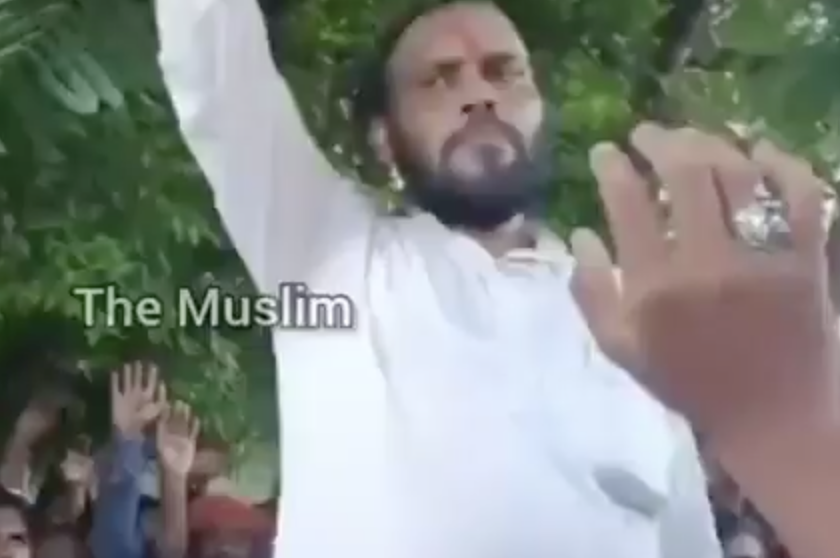 Far-right Hindu leader administered an oath promoting the conspiracy of “Love Jihad” and advocated economic boycot of Muslims