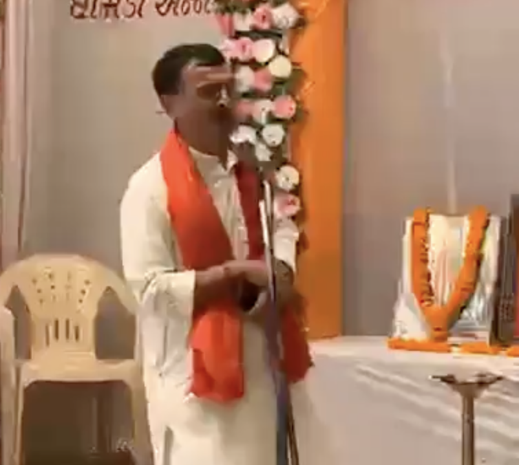 Vishwa Hindu Parishad leader delivers anti-Muslim hate speech and promotes conspiracy of “love jihad”
