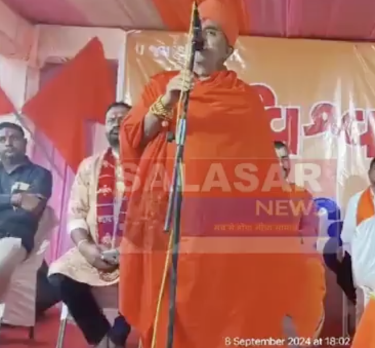 At the Vishwa Hindu Parishad event, far-right leaders deliver anti-Muslim speeches and give calls to pick up weapons